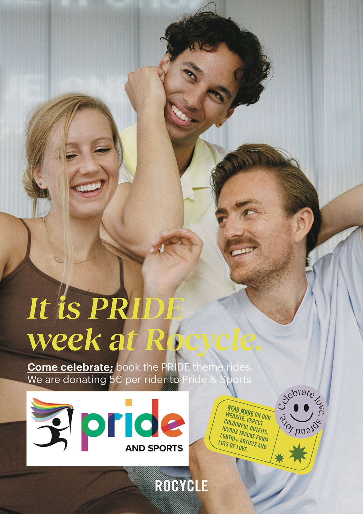 Rocycle x Pride and Sports