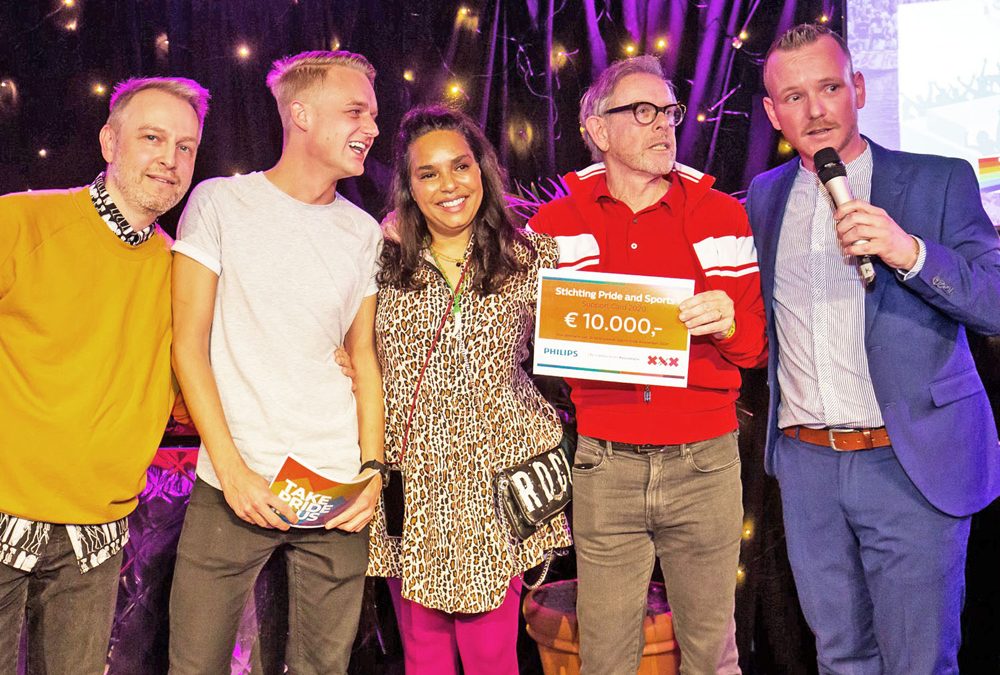 Stichting Pride and Sports wint Philips Support Card Canal Parade 2020