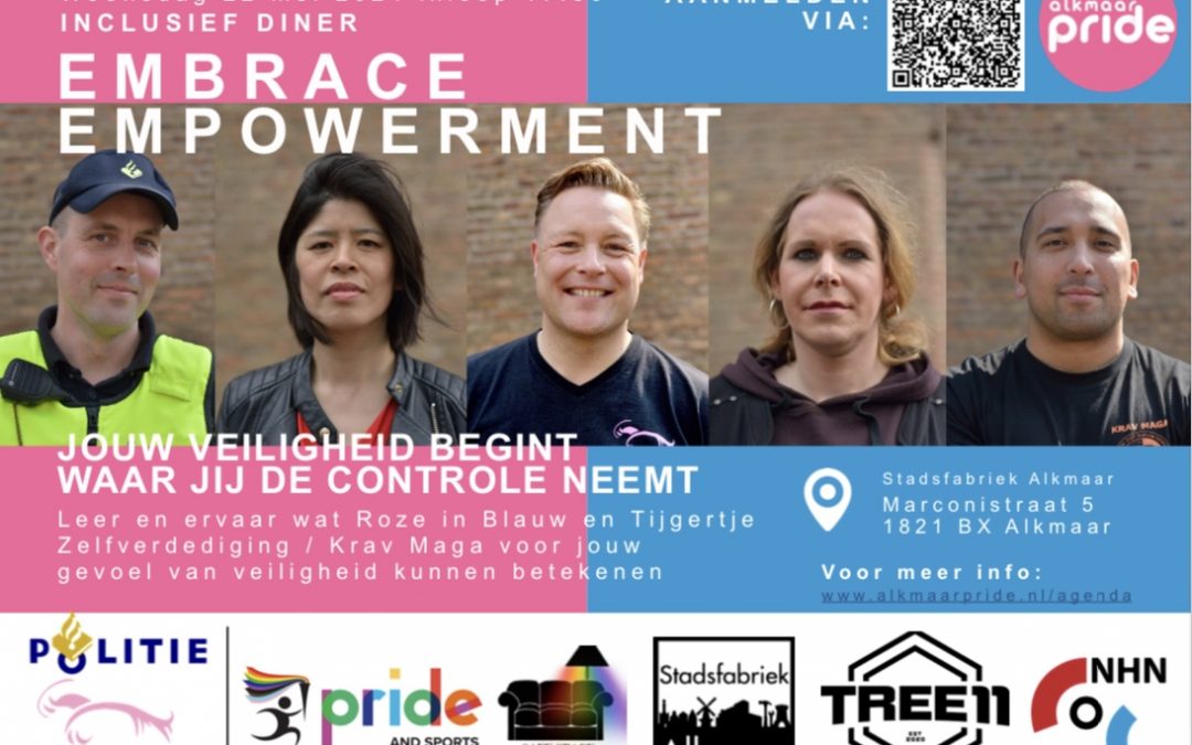 Embrace Empowerment | Tijgertje LHBTI Krav Maga x Roze in Blauw x Alkmaar Pride