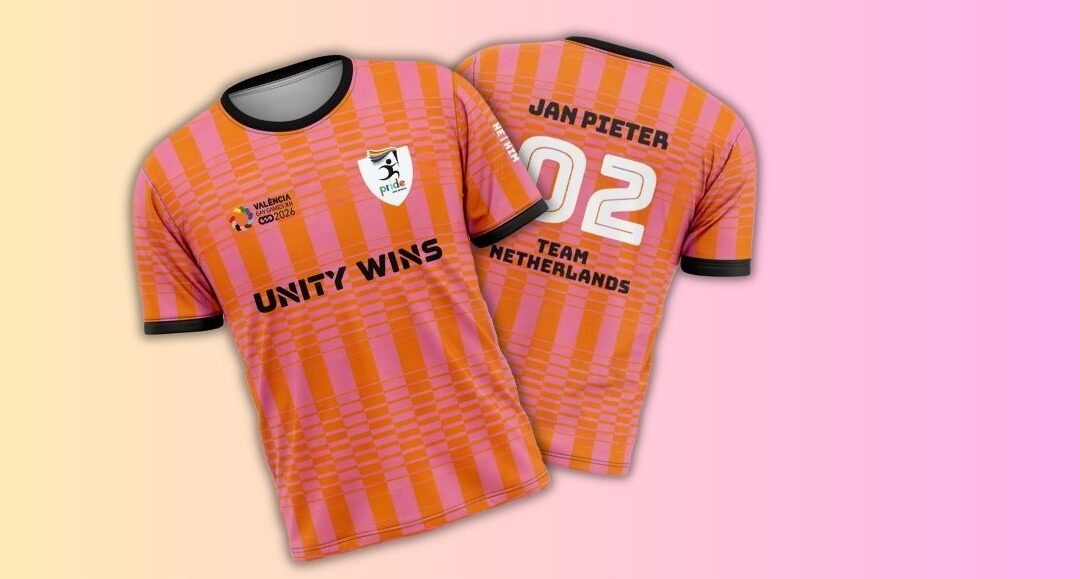 Sportshirt Reveal: Draag de trots van Valencia 2026! 🏳️‍🌈🏅