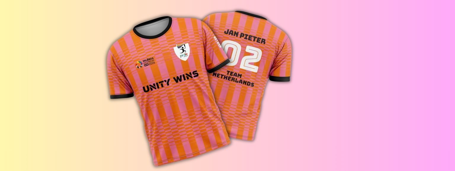 Sportshirt Reveal: Draag de trots van Valencia 2026! 🏳️‍🌈🏅