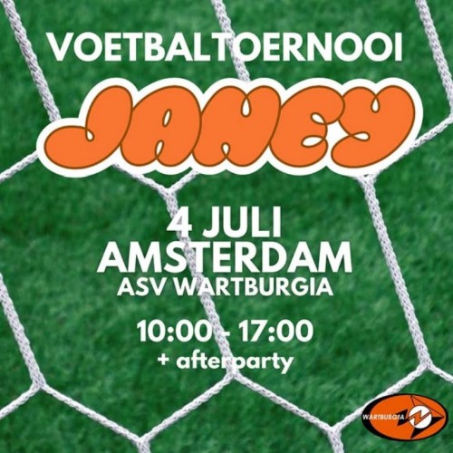 Voetbaltoernooi Amsterdam 4 juli met afterparty. Informatie over het voetbaltoernooi en ASV Wartburgia.