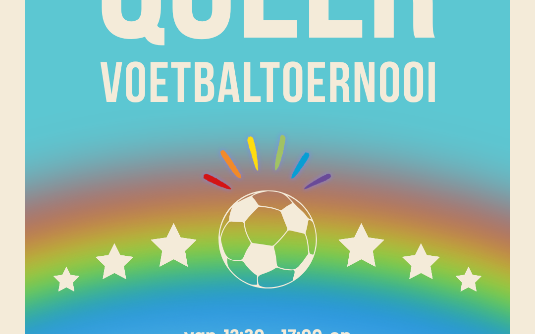 Queer voetbaltoernooi Ergens op de Regenboog